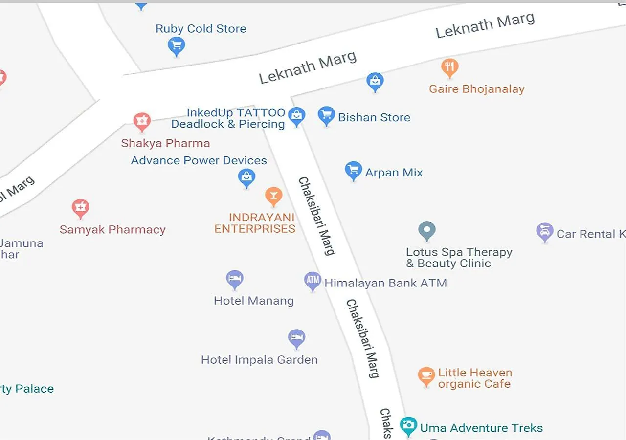 **  Hotel Impala Garden Kathmandu Nepal